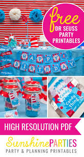 The new 60% larger packs are great for making these dr. Free Dr Seuss Party Printables Sunshine Parties Dr Seuss Birthday Party Dr Seuss Party Decorations Seuss Party