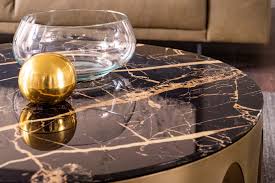 Couchtisch couchtisch schwarz / gold marmor optik quadratisch 80 x 80 cm malibu. Eve Couchtisch Ravenna Marmor Optik Gold Finish Mobel Letz Ihr Online Shop