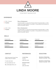Thus a resume must be very professional looking and should have a strictly formal format and tone. 20 Expert Resume Design Ideas From A Hiring Manager