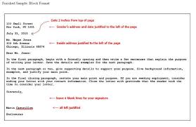 Template For Writing Business Letters