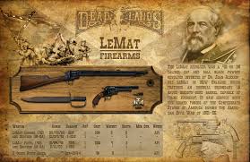 Looking for the best deadlands wallpaper? Deadlands Reloaded Lemat Firearms By Sadizzm On Deviantart