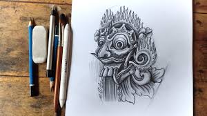 Seni rupa berdasarkan fungsinya dibagi menjadi 2. Sketsa Rangda Taksu Bali Youtube