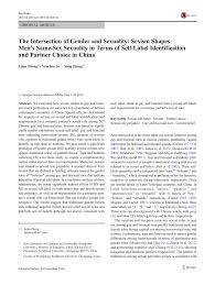 Sl partners lp is a registered with the u.s. Pdf The Intersection Of Gender And Sexuality Sexism Shapes Men S Same Sex Sexuality In Terms Of Self Label Identification And Partner Choice In China