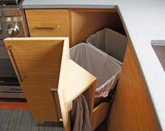 Houzz Call Show Us Your Best Kitchen Innovation Kitchen Innovation Kitchen Remodel Corner Kitchen Cabinet I'm talking those trash cans with no lids that you try to hide under your sink or behind your couch so nobody will see them. kitchen remodel