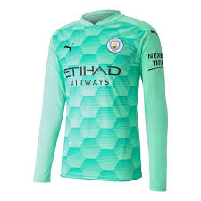 Check out the evolution of manchester city's soccer jerseys on football kit archive. Kaufe Manchester City Fc Torwart Trikot 2020 21 Home