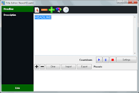 Vmix title designer allows you to create high quality titles that combine dynamic text and graphics. Vmix User Guide
