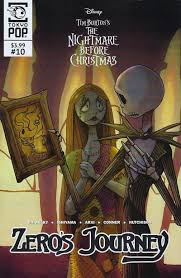Cover For Disney Tim Burton S The Nightmare Before Christmas Zero S Journey Tokyopop 2018 Series 10 In 2020 Christmas Comics Tim Burton Nightmare Before Christmas