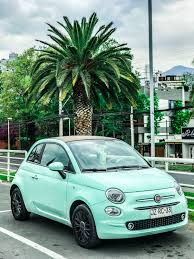 Fiat 500 Verde Menta Fiat 500 Fiat Fiat 500 Sport