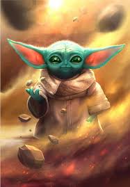 Baby Yoda Star Wars Cartoon Star Wars Pictures Yoda Art