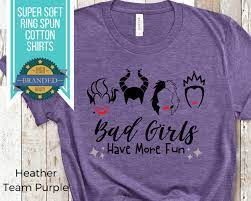 We did not find results for: Disney Villain Shirt Bad Girls Have More Fun Disney Shirts Etsy