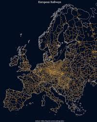 Phil Morgan On Instagram I Just Found This Map Of European Railways Very Beautiful Rail Railways Europe Train Tgv Europe Map Antique Maps Map
