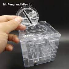 Put one together only to take it apart and solve it all over again, or transform your puzzle into art and frame it. Transparent Cool Money Maze Coin Saving Box 3d Puzzle Game Gift Holder Kids Gift Games Cookies Game Wolfgift Card Holder Box Aliexpress