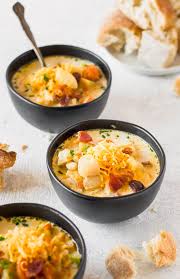 Easy fire roasted crock pot shrimp tacos. Crockpot Potato Soup Recipe Healthy Potato Soup Video