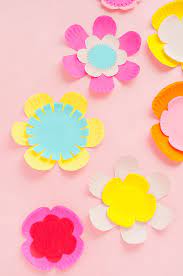 Paint paper plate and allow to dry. How To Make Paper Plate Flowers Handmade Charlotte