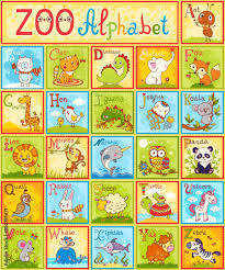 This app helps to teach young children the alphabet, counting, retain memory and build logic skills while they learn all about halloween in a fun and intuitive way. Vector Alphabet With Animals The Complete Children S English Animal Alphabet Spelt Out With Different Fun Cartoon Animals Abc Zoo Alphabet Design In A Colorful Style Stock Vector Adobe Stock