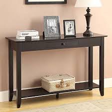Convenience Concepts 7104099 Es American Heritage Console Table With Drawer And Shelf Espresso Decoracion De Interiores Salones Pinturas Para Living Decoracion De La Casa