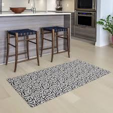 Rubber flooring is resilient and easy to clean. Stylish Kitchen Rugs That Will Liven Up Your Kitchen Rugs You Ll Love Lonny