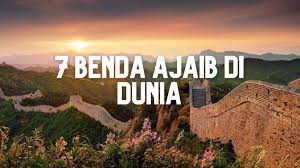 Tapi jarang kita dapat pergi or melihat sendiri. Tip Top Tujuh Benda Ajaib Dunia World Seven Wonders Facebook