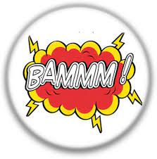 Bammm : Superheros, Pinback Button Badge 1.50 Inch (38mm) : Amazon.ca:  Clothing, Shoes & Accessories