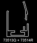 Ces pèces sont faites en pvc noir lisse simple à clipser et réutilisable. Profil A Clipser A S Pour Profil A Parclose 73513q Barre De 6m Aluminium Anodise Fin Inox Brosse