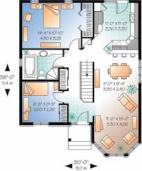 (1) one story house plans. Bungalow Home Plan 2 Bedrms 1 Baths 994 Sq Ft 126 1671