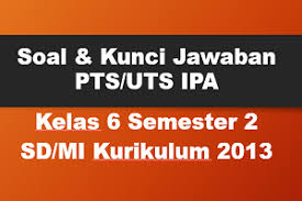 Check spelling or type a new query. Download Soal Dan Kunci Jawaban Pts Uts Ipa Kelas 6 Semester 2 Sd Mi Kurikulum 2013 Sobang 2