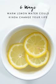 How To Make Lemon Water Because You Might Be Doing It Wrong Lemon Detox Water Drinking Warm Lemon Water Warm Lemon Water