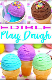 Edible Playdough 2 Ingredient Diy Edible Playdough Easy No Cook Recipe For This Cool Play Doh R In 2020 Edible Playdough Edible Play Dough Recipe Fun Crafts For Kids
