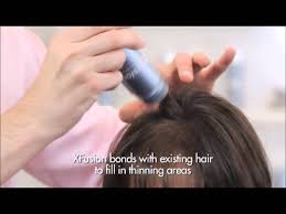 Xfusion Keratin Hair Fibers Hair Replacement System Youtube