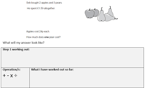 Year 1/2 money challenge cards. Bar Modelling Year 6 Multi Step Word Problems For Ks2 Sats