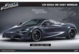 Hobbs and shaw is the first spinoff movie from the fast and furious franchise than won't focus on toretto but it sure will be a lot of fun. Shaw S Mclaren 720s Fast Furious Presents Hobbs Shaw Diecast Car Hobbysearch Diecast Car Store