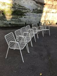 Mid Century Italian Garden Dining Chairs Emu Brand Ebay Italian Garden Dining Chairs Mid Century