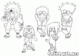 Disegni Da Colorare Protagonisti Naruto