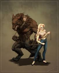 Speak Softly And Carry A Long Leash Werewolf Art Werewolf Vampires And Werewolves