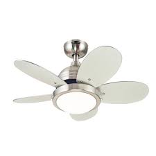 Indoor ceiling fans without lights. Westinghouse Lighting Canada Roundabout Ceiling Fan Led 6 Blade Brushed Nickel And Multicolor Lowe S Canada