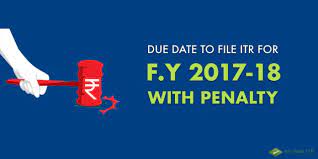 I would still recommend filing returns as soon as possible to enable faster. Due Date To File Income Tax Return For The Financial Year 2017 18