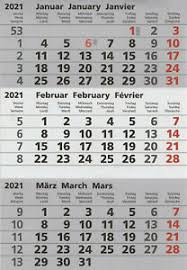 The year 2021 is a common year, with 365 days in total. Ersatz Kalender 2021 2022 Magnetisch Fur 3 Monats Tischkalender Edelstahl Typa Ebay