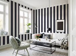 10 Striped Wallpaper Design Ideas Bright Bazaar By Will Taylor Striped Wallpaper Living Room Striped Walls Living Room Wallpaper Living Room