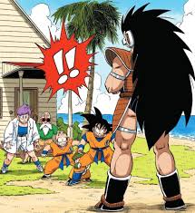 Bulma Master Roshi Krillin Gohan Goku And Raditz Dragon Ball Art Dragon Ball Dragon Ball Z