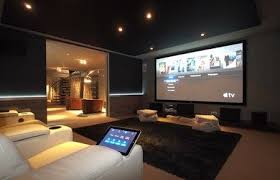 Installer Une Salle De Cinema Chez Soi Salle De Cinema Maison Salle De Cinema Sous Sol Et Design Cinema Pour La Maison