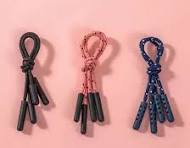 Logo Fancy PVC Rubber Rope Zipper Puller Cord for Handbag ...