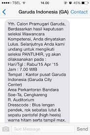 Maybe you would like to learn more about one of these? Pengalaman Walk In Interview Garuda Indonesia 2015 A Dream Catcher