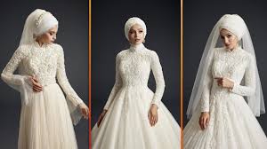 Aysira Tesettur Gelinlik Modelleri 2020 1 2020 Trend Tesettur Gelinlikler Gelinlik Basortusu Modasi The Dress