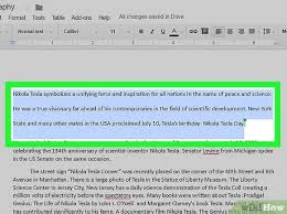 Margins, font, line spacing, header, info block, title, indentation, block quote, works cited. 3 Ways To Double Space In Google Docs Wikihow