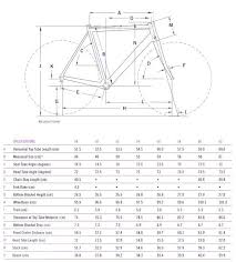 37 Rational Cannondale Six13 Geometry Chart