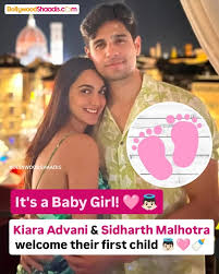 BollywoodShaadis.com | Kiara Advani and Sidharth Malhotra are now parents  to a beautiful baby girl 🩷 Congratulations @kiaraaliaadvani @sidmalhotra # kiaraadvani... | Instagram