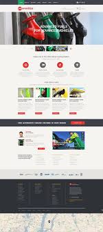 Oil And Gas Company Site Template Website Template Business Website Templates Template Site
