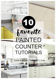 how to paint your countertops (10 easy