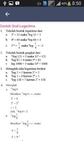 Dalam mempelajari modul ini siapkan buku penunjang apabila dalam penulisan logaritma tidak dicantumkan bilangan pokoknya, maka dianggap bilangan pokoknya adalah 10. Matematika Sma Kelas 10 Kurikulum 2013 Fur Android Apk Herunterladen