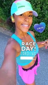 Runners in morning 5k event